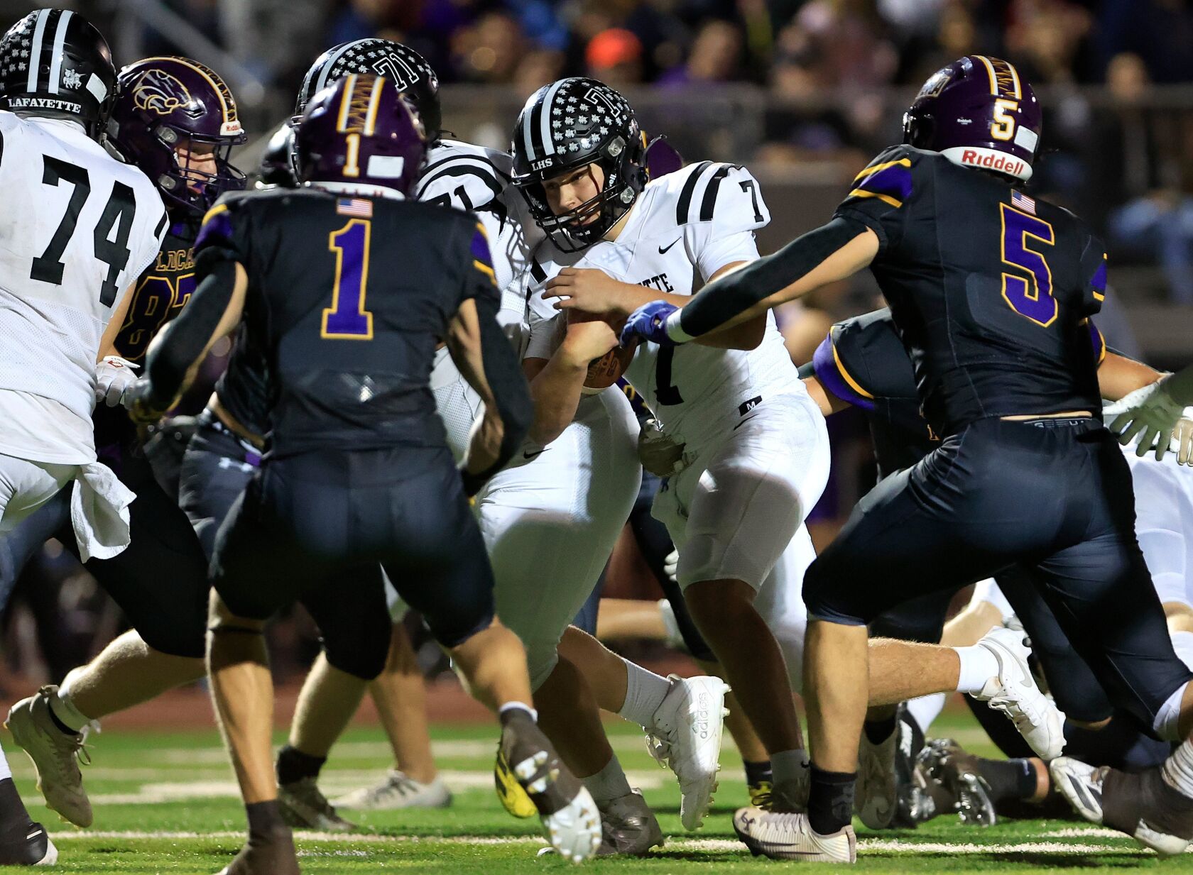 Lafayette at Eureka football